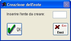 maschera creazione ente